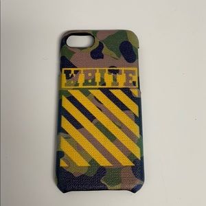 Off-white iPhone case